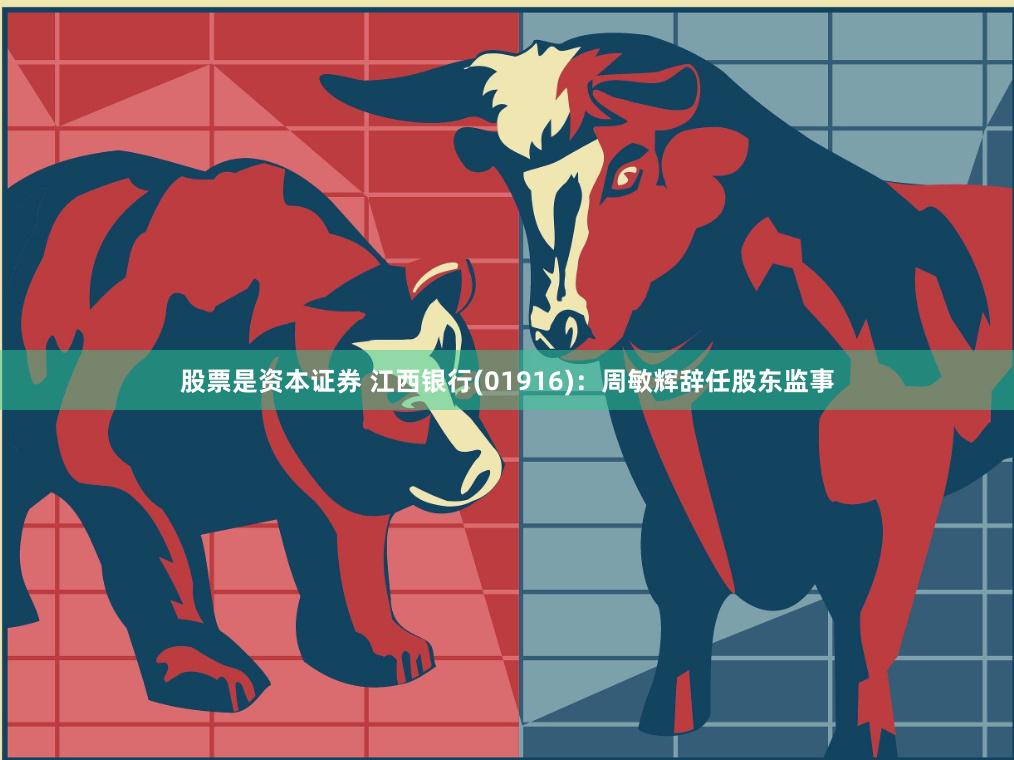 股票是资本证券 江西银行(01916)：周敏辉辞任股东监事