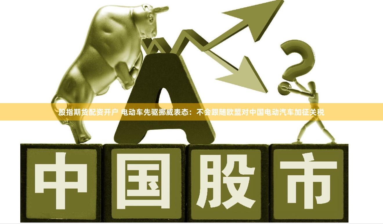 股指期货配资开户 电动车先驱挪威表态：不会跟随欧盟对中国电动汽车加征关税